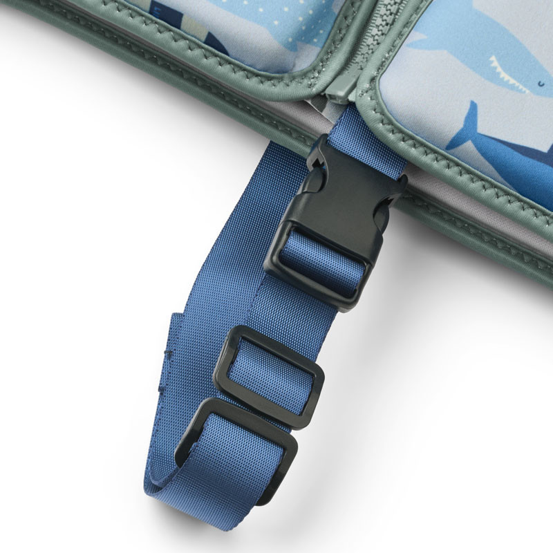 Vestă de înot LIEWOOD Dove Shark / Dove blue