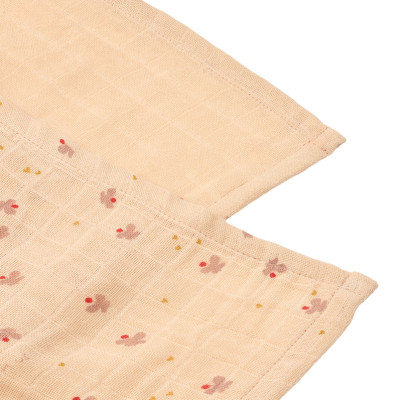 LIEWOOD scutece muselină Lewis set 2 bucăți Mini butterfly / Apple blossom mix