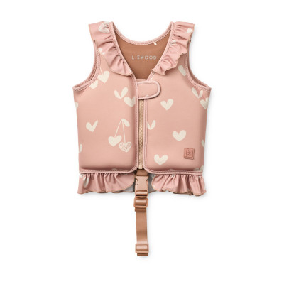 Vestă de înot LIEWOOD Dove Sweethearts / Pale tuscany