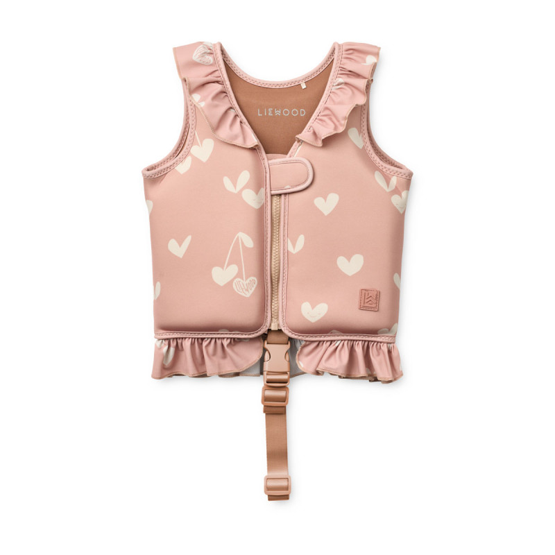 Vestă de înot LIEWOOD Dove Sweethearts / Pale tuscany