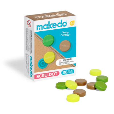 Makedo Capace pentru șuruburi Wild Things