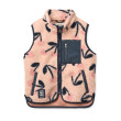 LIEWOOD vestă fleece Vada Mega Cherry Heart / Rosey