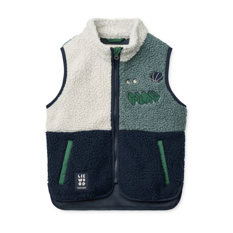 LIEWOOD vestă fleece Vada Mega Play mix