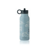 Sticlă termoizolantă 350 ml LIEWOOD Falk Race cars / Beach blue