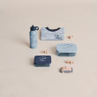 Sticlă termoizolantă 350 ml LIEWOOD Falk Race cars / Beach blue
