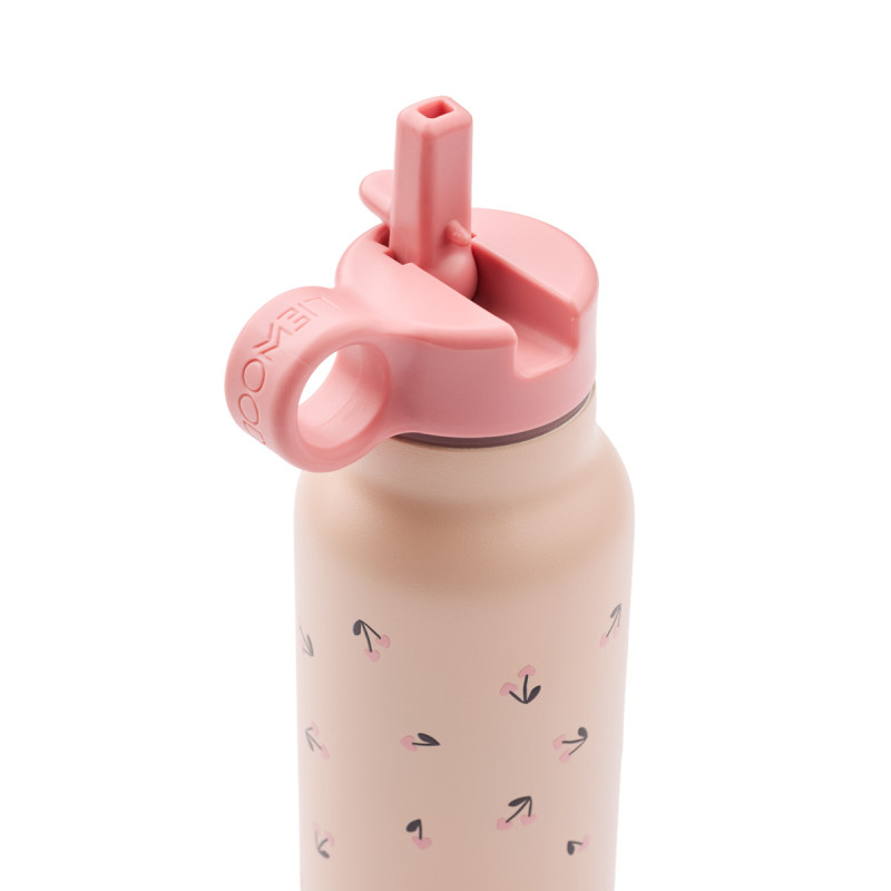 Sticlă termoizolantă 350 ml LIEWOOD Falk Mini Cherry heart / Rosey