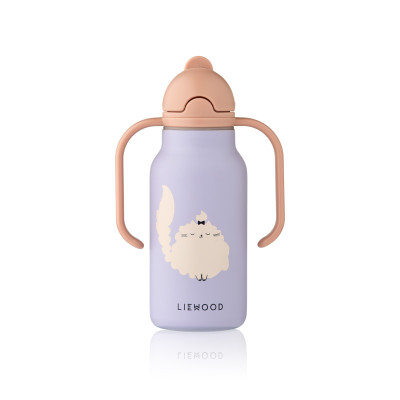 Sticlă termoizolantă Kimmie 250 ml LIEWOOD Cat / Warm lilac