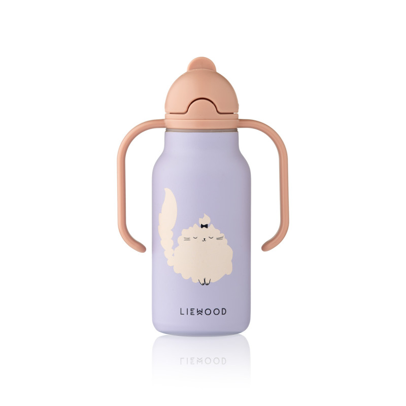 Sticlă termoizolantă Kimmie 250 ml LIEWOOD Cat / Warm lilac