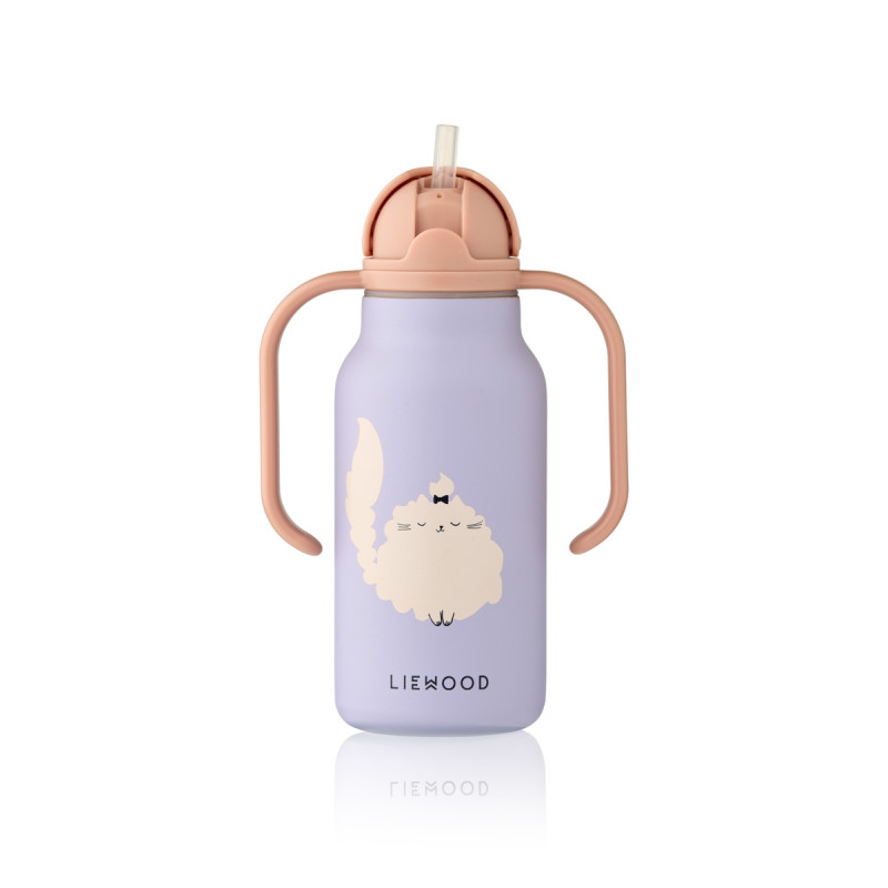 Sticlă termoizolantă Kimmie 250 ml LIEWOOD Cat / Warm lilac