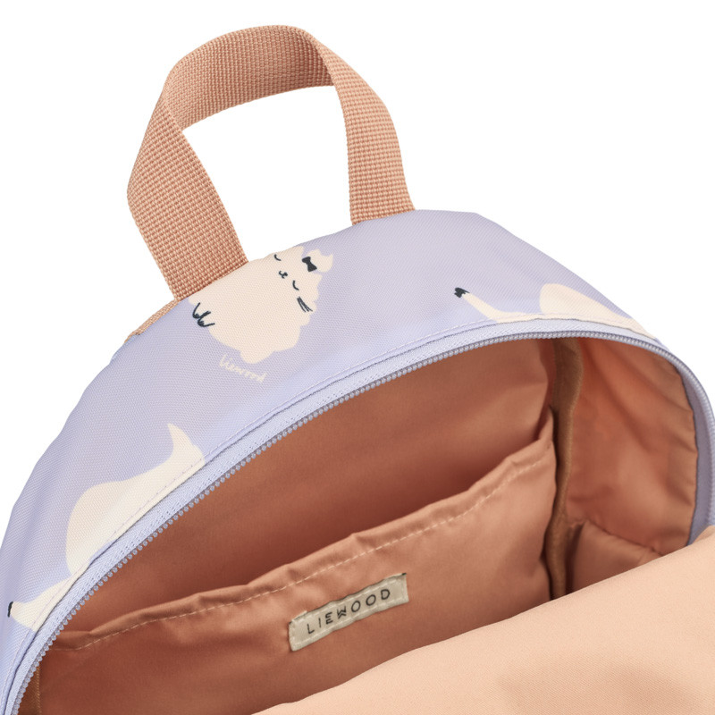 LIEWOOD rucsac Andreas Cat / Warm lilac