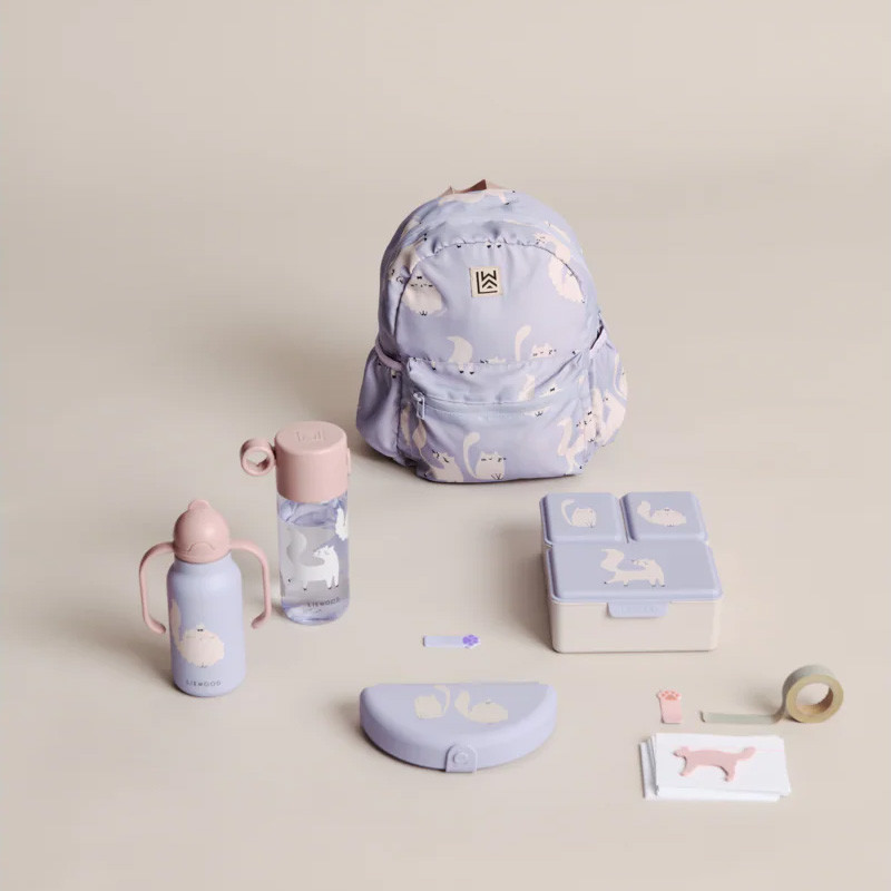 LIEWOOD rucsac Andreas Cat / Warm lilac
