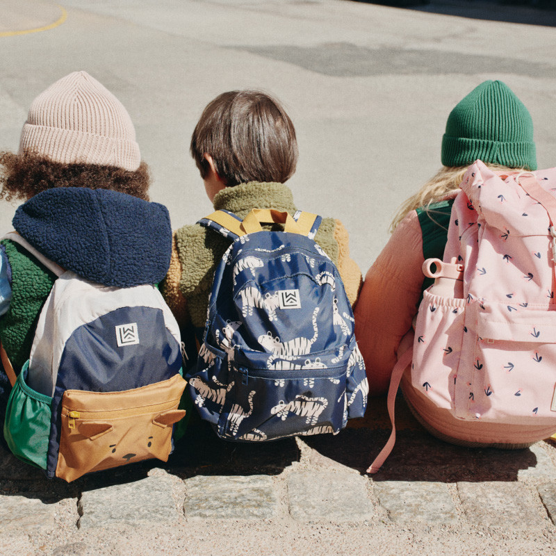 LIEWOOD rucsac Andreas Tiger / Classic navy
