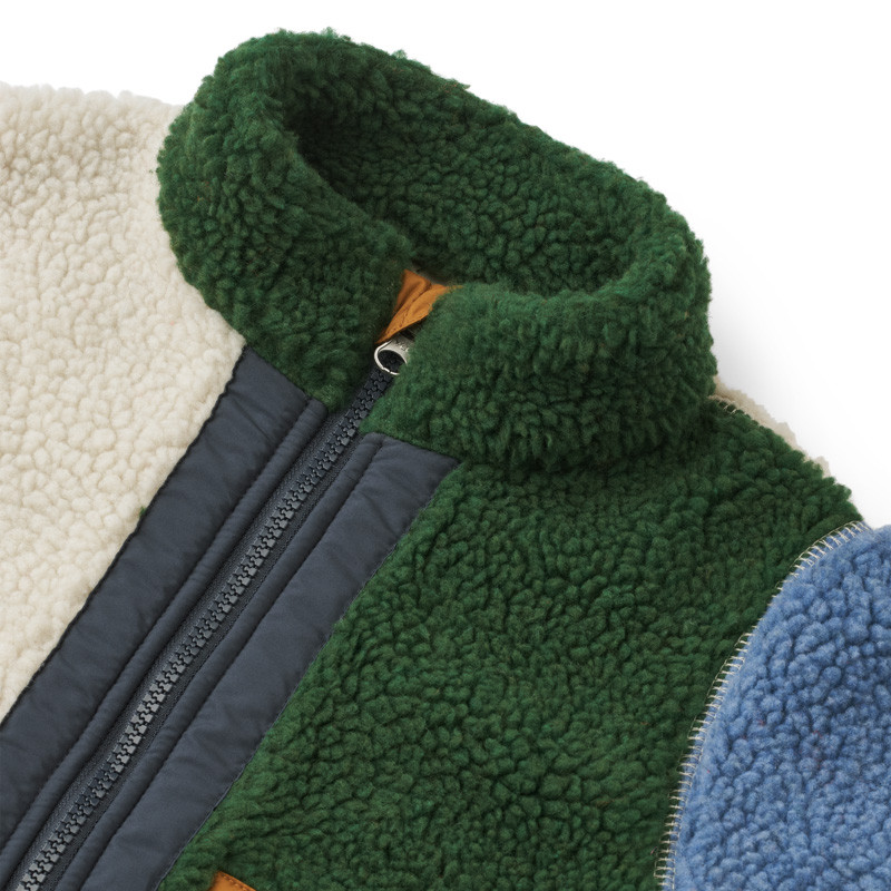 LIEWOOD Jachetă fleece Noam Garden green multi mix