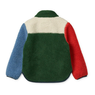 LIEWOOD Jachetă fleece Noam Garden green multi mix