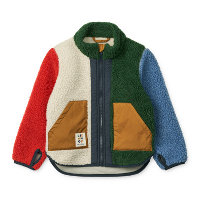 LIEWOOD Jachetă fleece Noam Garden green multi mix
