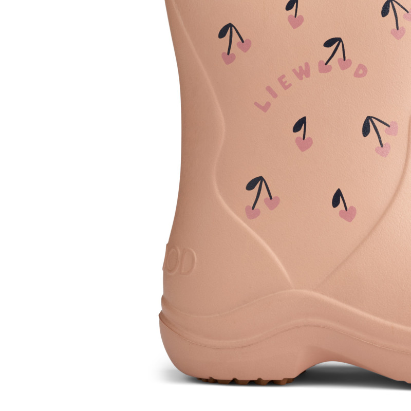 LIEWOOD cizme de ploaie Aston Cherry Hearts / Pale Tuscany