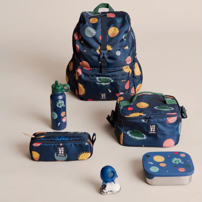 LIEWOOD geantă termo pentru prânz Toby Universe / Classic Navy