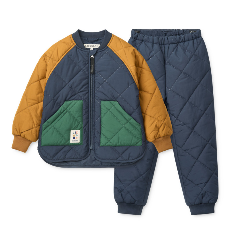 LIEWOOD Set termo ZELLA Classic navy multi mix