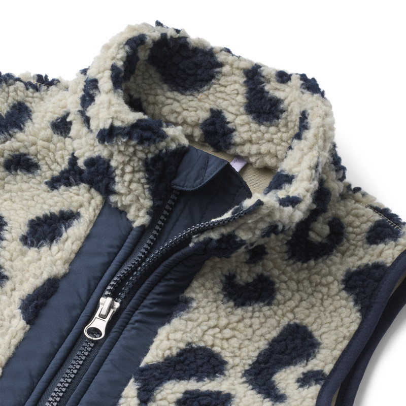 LIEWOOD vestă fleece Noam Mega leo / Mist mix