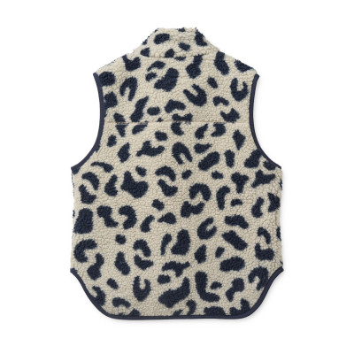 LIEWOOD vestă fleece Noam Mega leo / Mist mix
