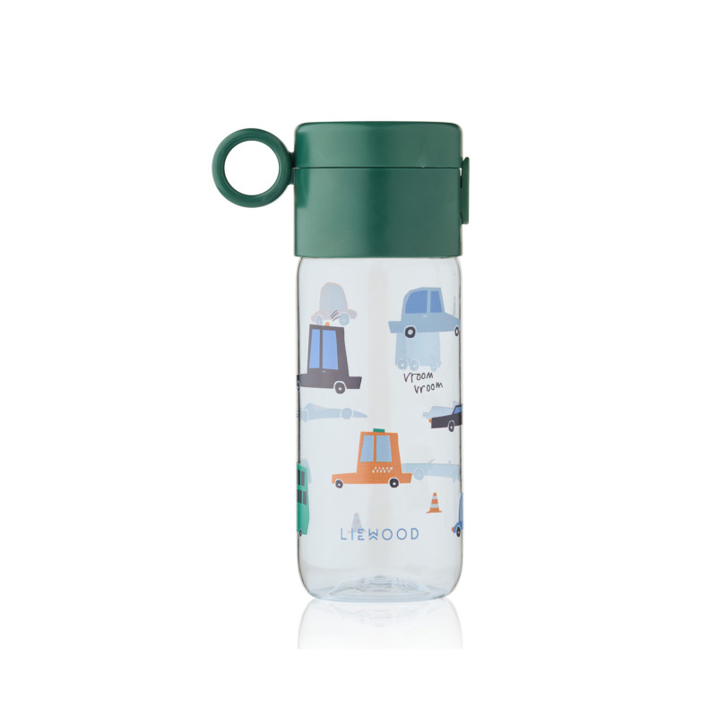 Sticlă de apă LIEWOOD Clemence 350 ml Cars / Sandy