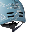 LIEWOOD cască bicicletă Milly Race cars / Beach blue
