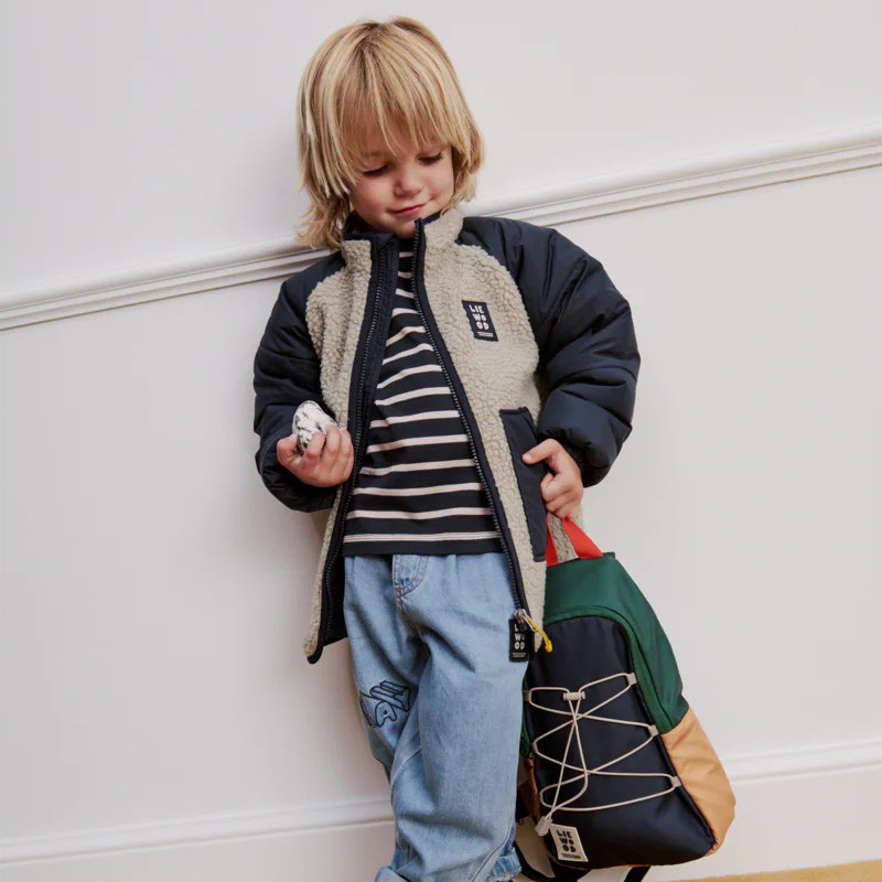 LIEWOOD Jachetă RUNA Mist / Classic navy