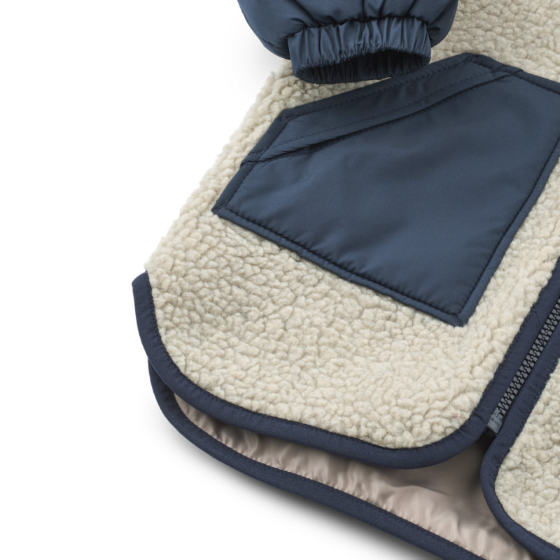 LIEWOOD Jachetă RUNA Mist / Classic navy