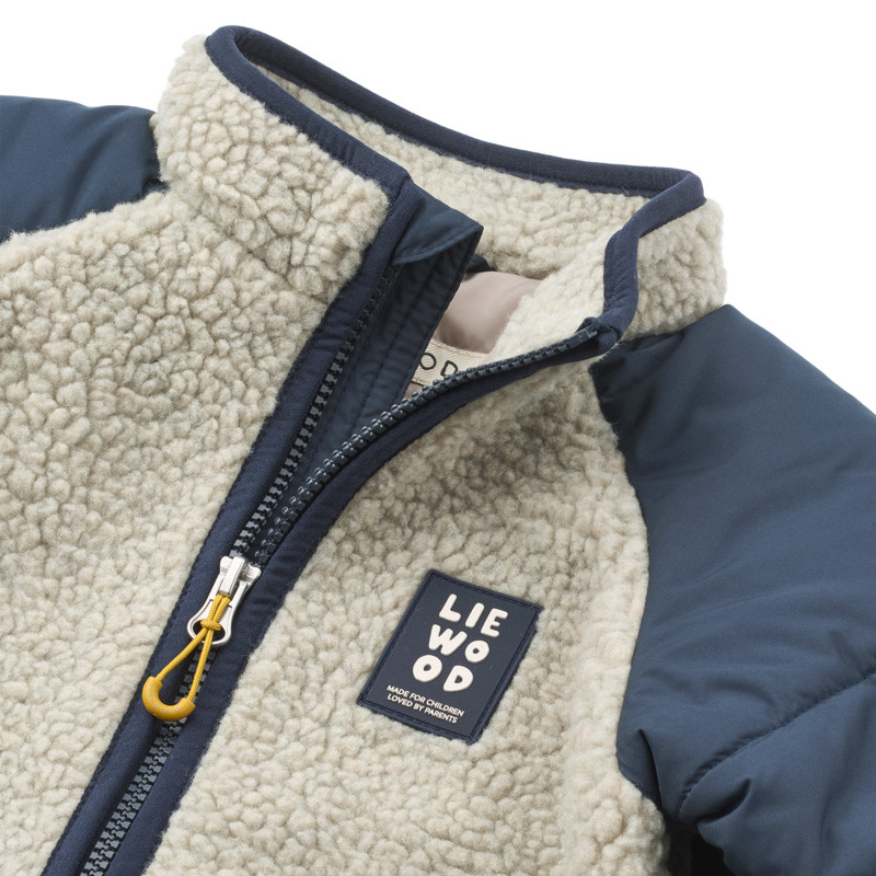 LIEWOOD Jachetă RUNA Mist / Classic navy