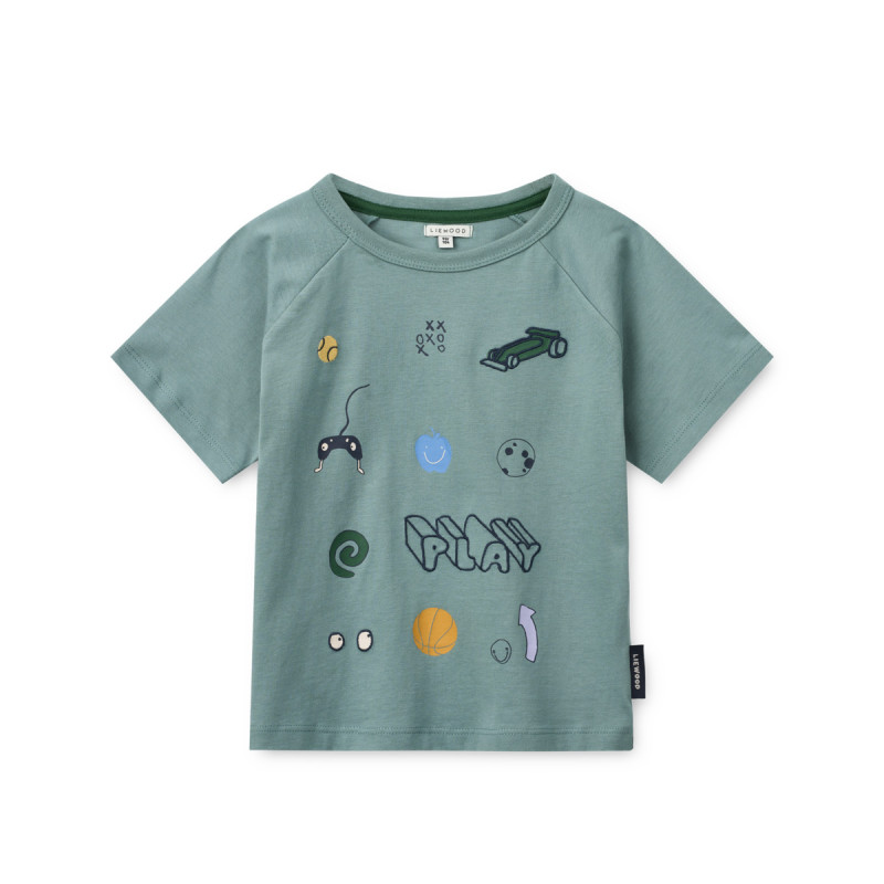 LIEWOOD BRODIE tricou Play / Dusty Peppermint