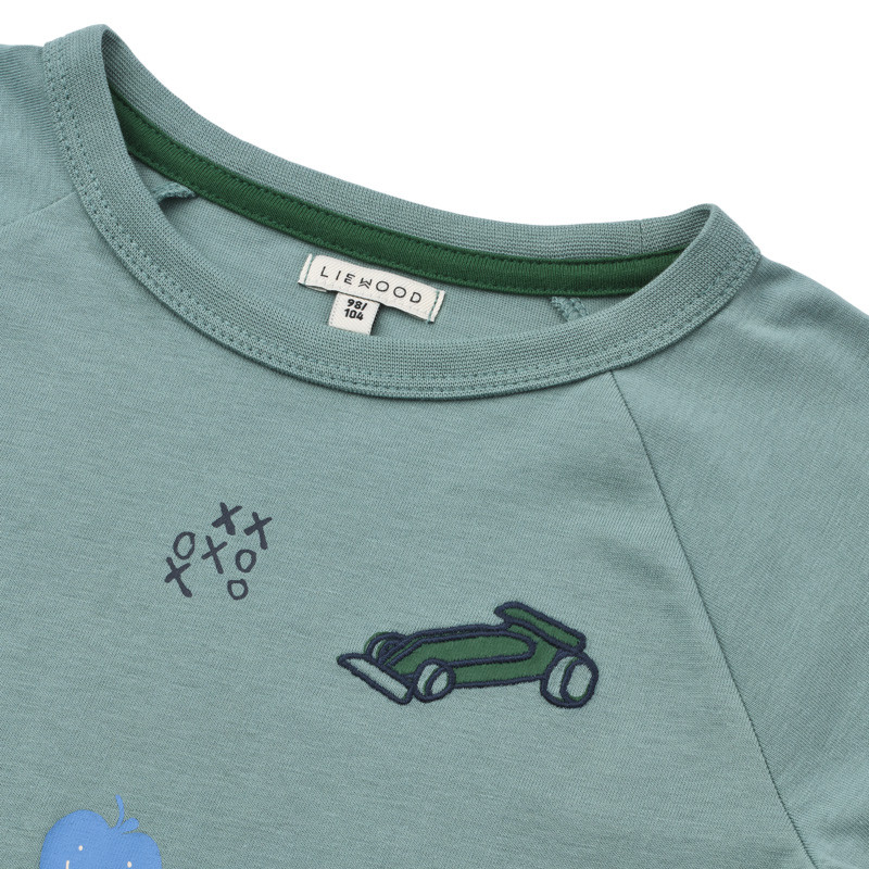 LIEWOOD BRODIE tricou Play / Dusty Peppermint