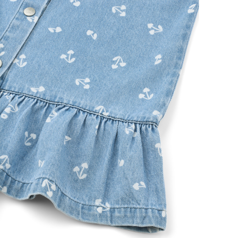 LIEWOOD Sybilla rochie din denim Cherry heart sandy / Denim