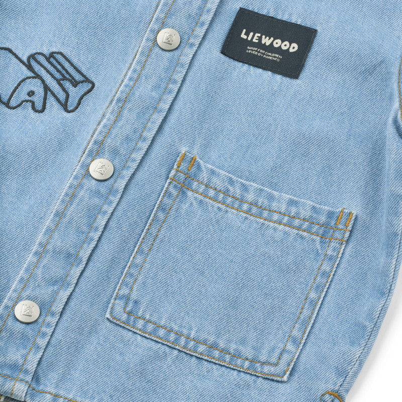 LIEWOOD Cămașă din denim pentru copii Greg Play / Denim