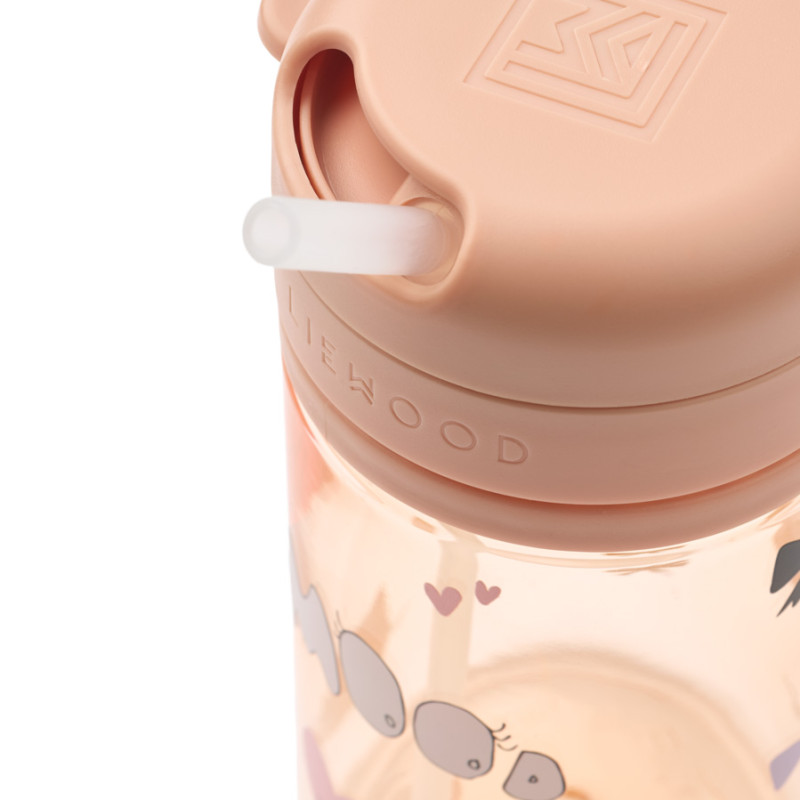 LIEWOOD Pavia cană cu pai 500 ml Mood / Pale Tuscany