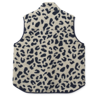 LIEWOOD Nilu vestă fleece damă Mega leo / Mist mix