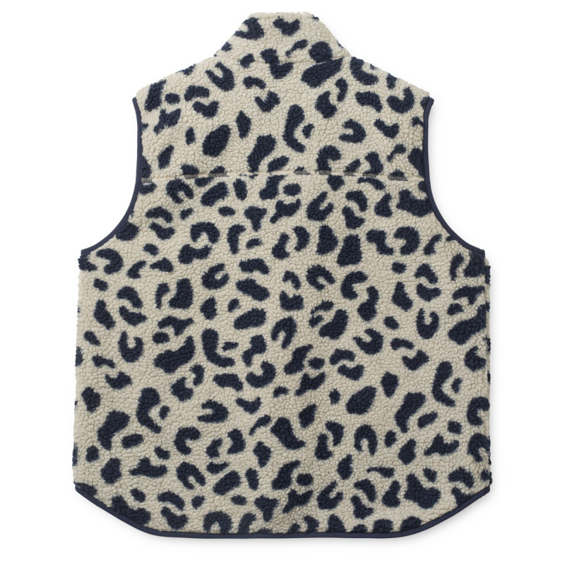 LIEWOOD Nilu vestă fleece damă Mega leo / Mist mix