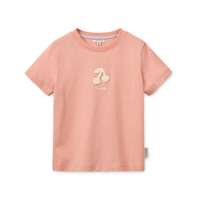 LIEWOOD Francis tricou pentru copii Cherry heart / Rose blush