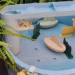 LIEWOOD masă de joacă Sepp Beach Blue multi mix