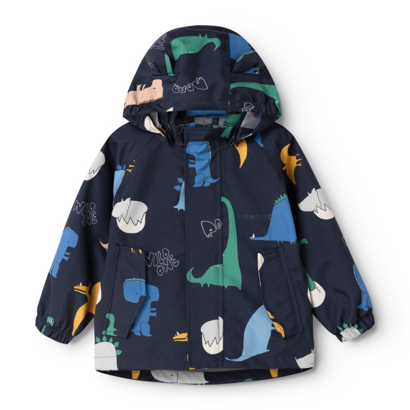 LIEWOOD set impermeabil Manu Dino roar / Classic navy