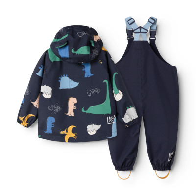 LIEWOOD set impermeabil Manu Dino roar / Classic navy