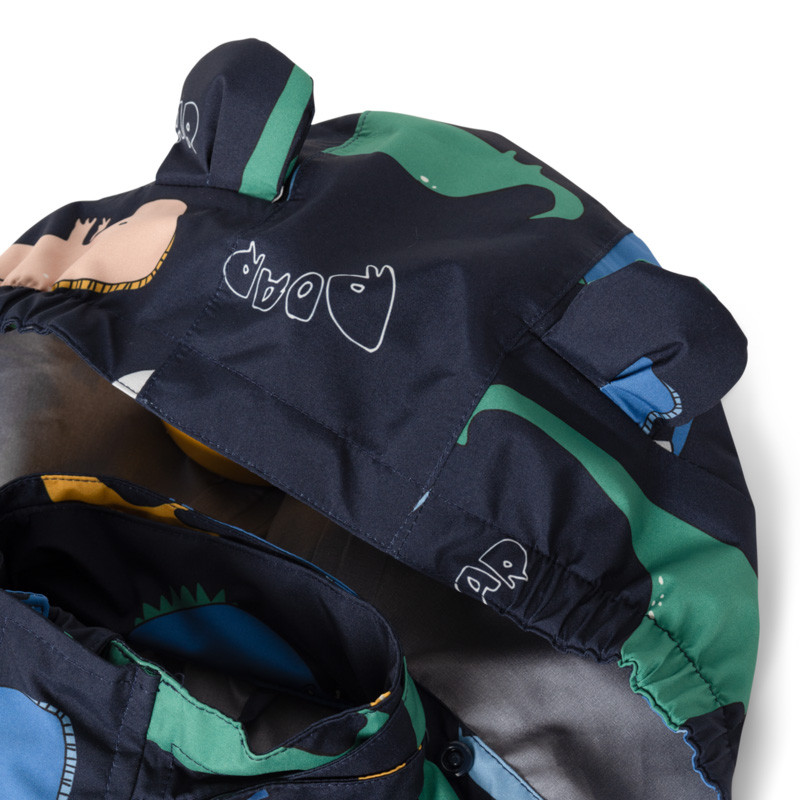 LIEWOOD set impermeabil Manu Dino roar / Classic navy