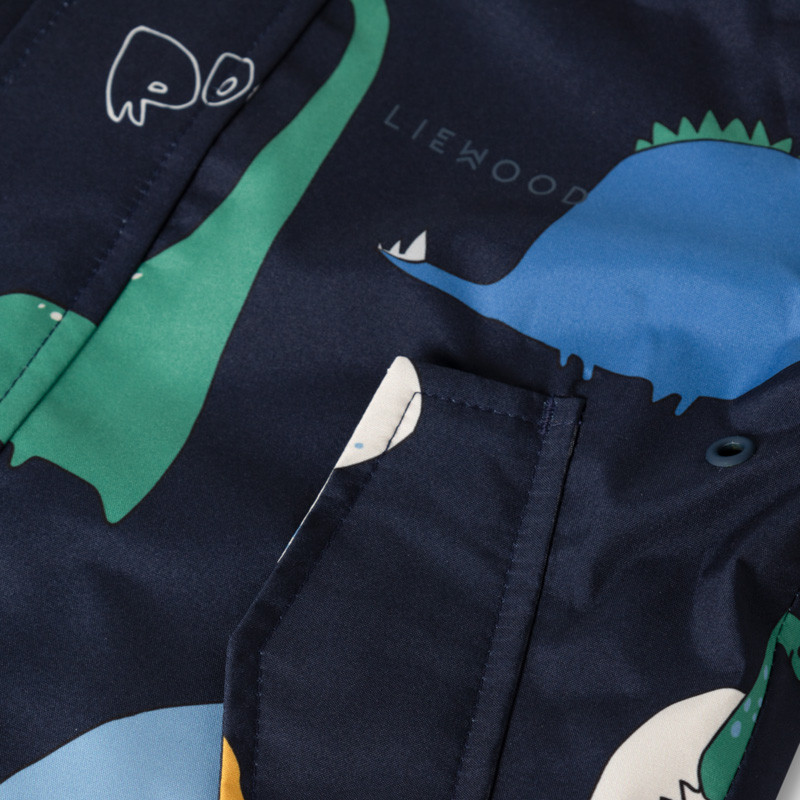 LIEWOOD set impermeabil Manu Dino roar / Classic navy