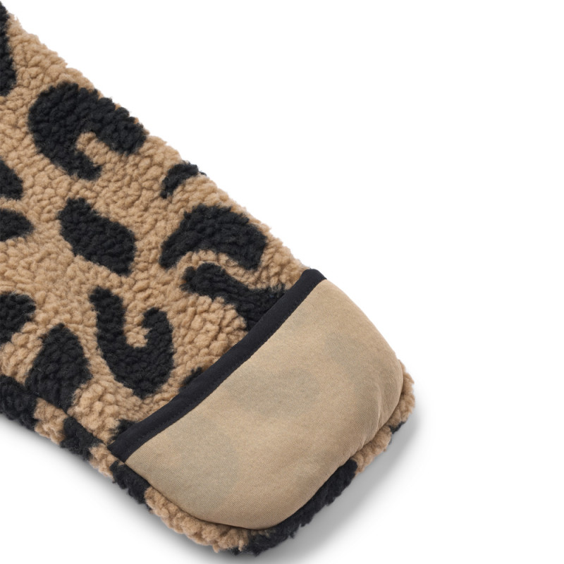 LIEWOOD salopetă fleece copii Nolano Mega leo / Oat mix