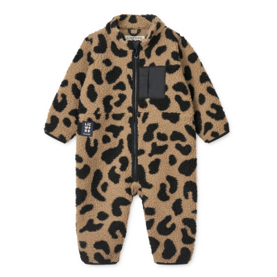 LIEWOOD salopetă fleece copii Nolano Mega leo / Oat mix
