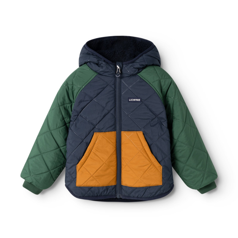 LIEWOOD JACKSON geacă reversibilă Garden green multi mix