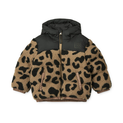 LIEWOOD Niko jachetă fleece Mega leo / Oat mix