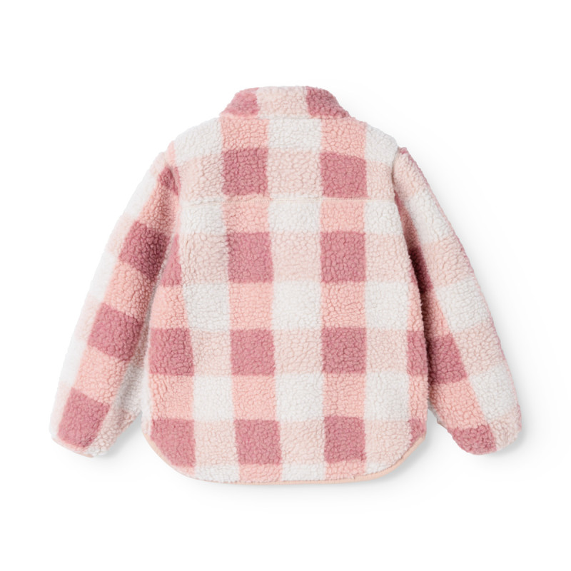 LIEWOOD Jachetă fleece Nolan Mega Check / Rose blush