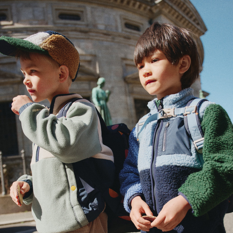 LIEWOOD Jachetă fleece Nolan Classic navy multi mix