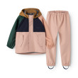 LIEWOOD set impermeabil Pedia – jachetă și pantaloni Pale tuscany multi mix