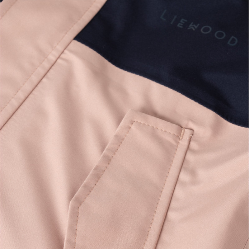 LIEWOOD set impermeabil Pedia – jachetă și pantaloni Pale tuscany multi mix